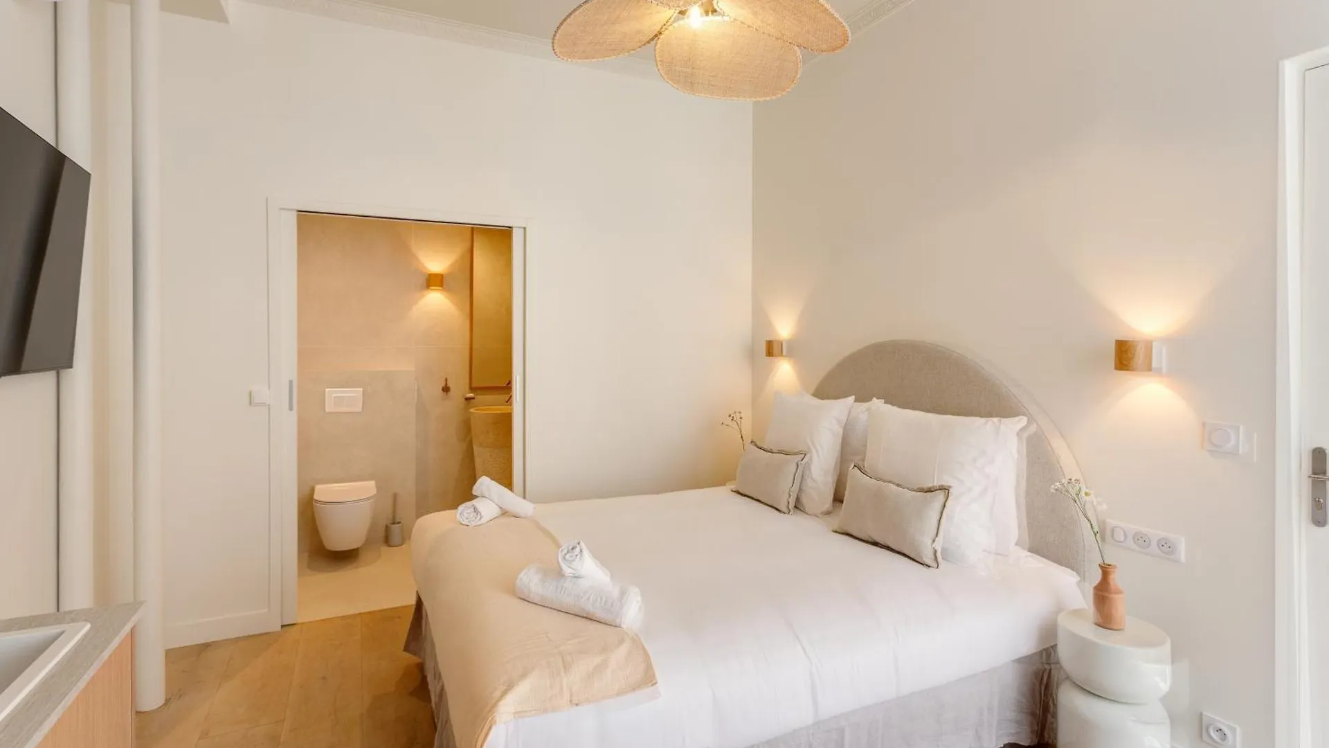 The Liberty Beige Montmartre Apartment Paris France